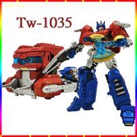 New Baiwei Tw1035 Action Figure Optimus Prime Toys OP 18cm KO XL SS112 Action Robot Original Box 100% Model Toy Kids Gifts