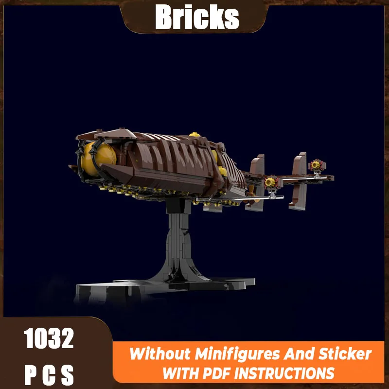 

Exquisite New Product MOC Building Block Model Lost Empire Ulysses Submarine Technology Modular Children's Toy DIY Assembly Set