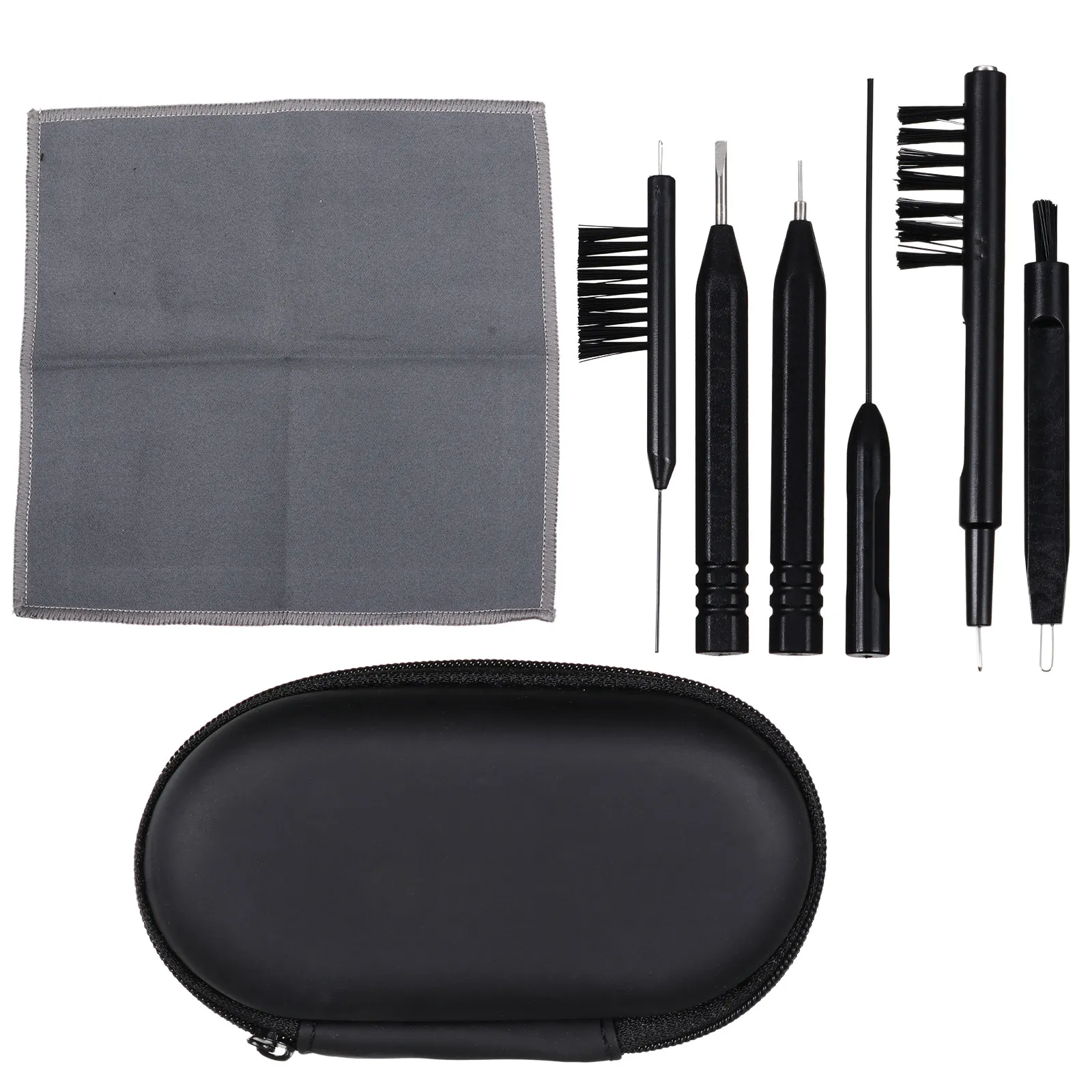 Hearing Aid Cleaning Kits Tools Brushes Universal Cleaner Accessories Brush Earpiece Product Wax Removal Maintainer Kit view 2