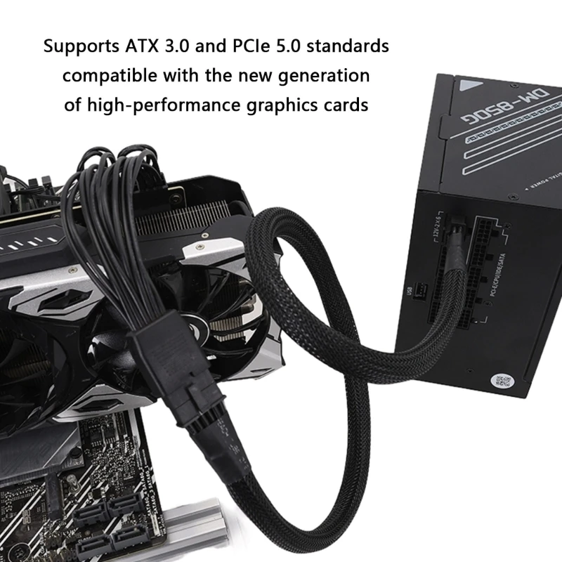 16 Pin Dişi - Çift 8 Pin (6+2) - Dual 8Pin To 16Pin 12Vhpwr Cable incelemesi ve fiyatı