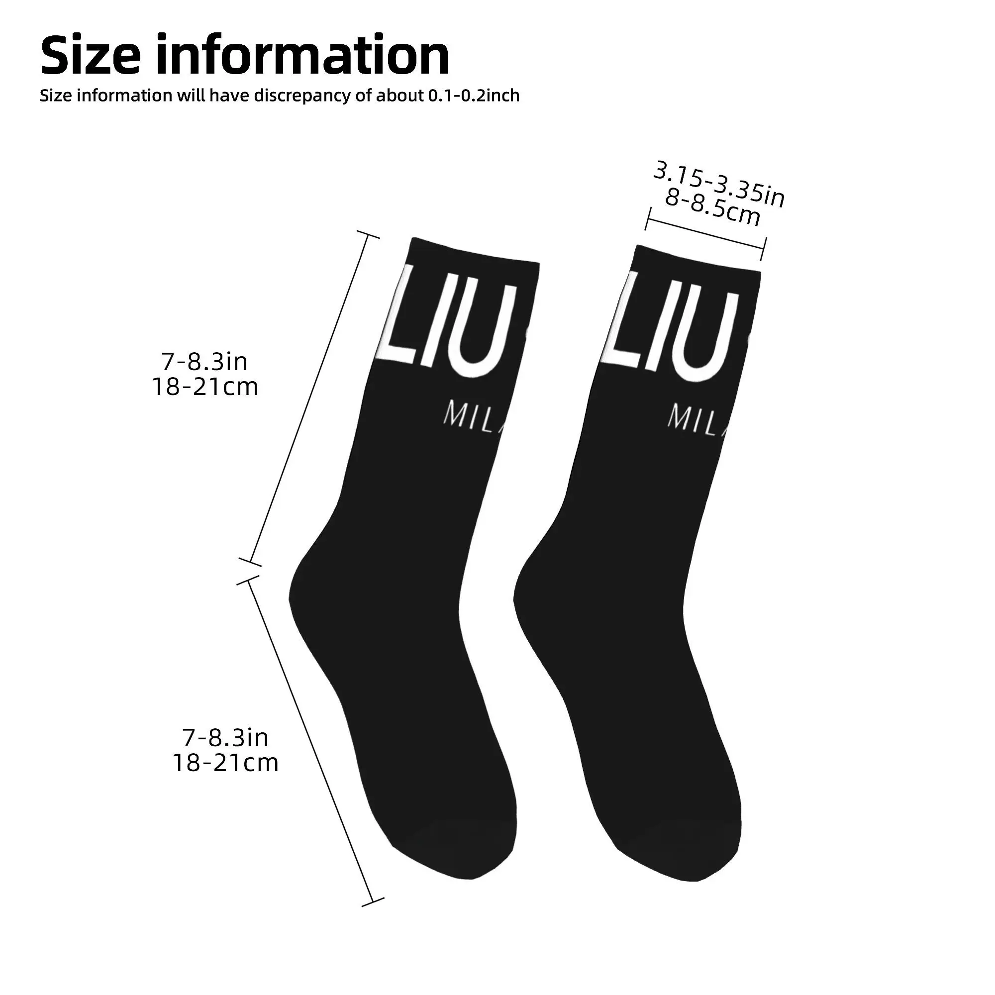 Liu Jo Socks for Women Men All Season  Comfortable Crew Socks Non-slip