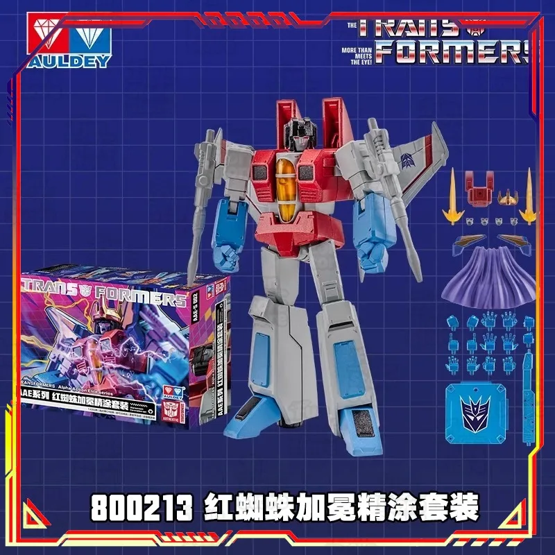 

AULDEY Transformers G1 Optimus Prime Starscream Premium Paint Set Figure Assembly Toy Collectible Model Official Licensed AAE