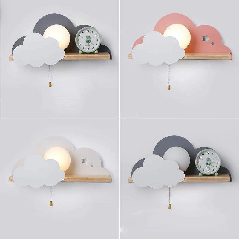 

Cloud shape LED wall lamp Nordic modern wall light sconces indoor lighting home decor living room bedroom bedside light fixture