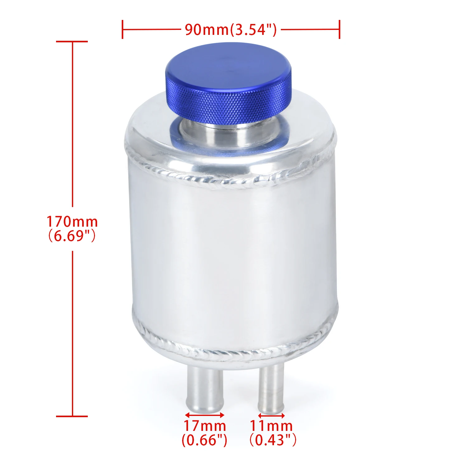 شحن مجاني - خزان عرام خلية الوقود عالي الجودة، خزان توجيه كهربائي، علبة التقاط الزيت JR-TK61S #2