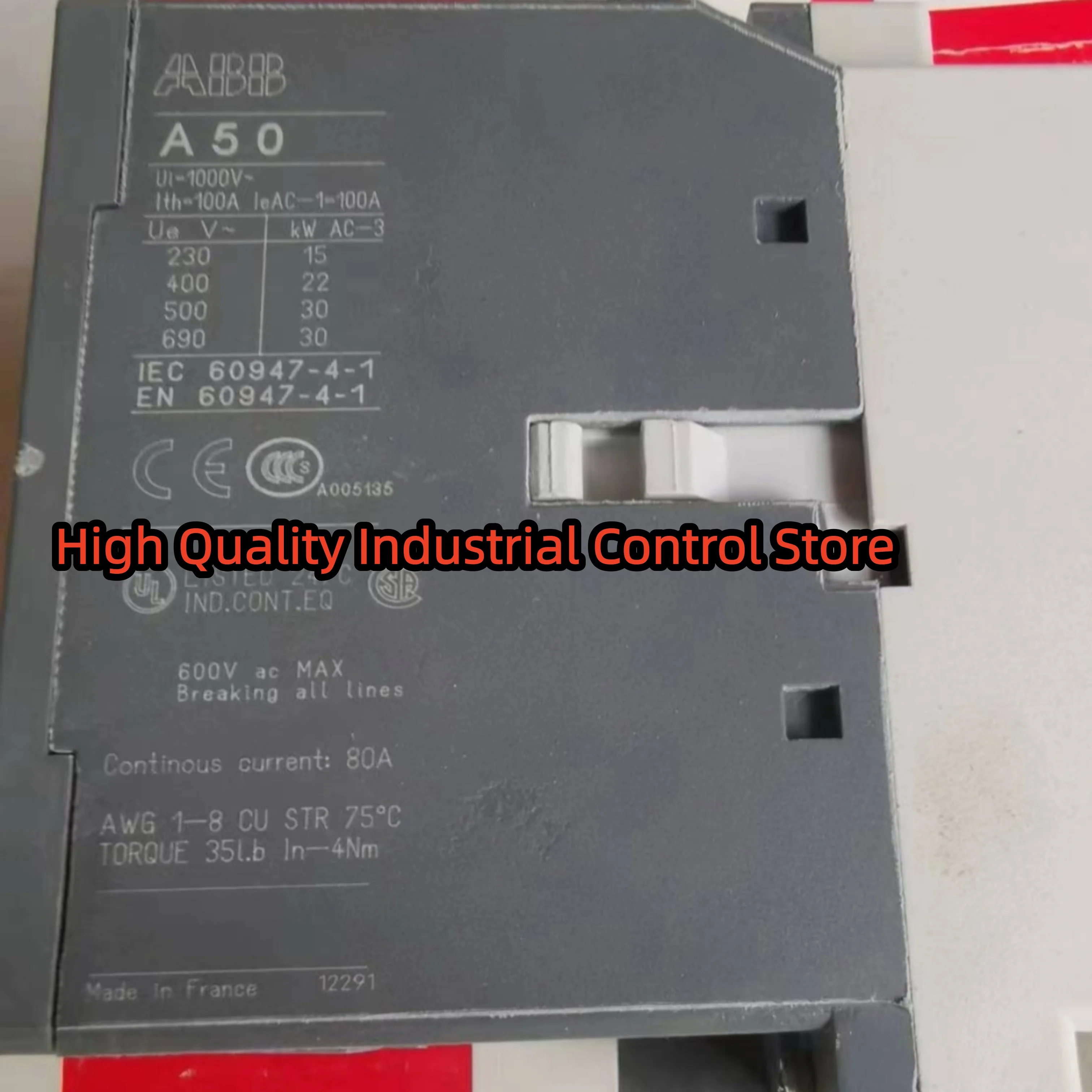 

Contactor A50-40-00 100%NEW AC220V A95-30-11 AC110V