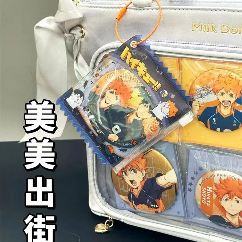 Cute Cartoon Acrylic Pendant Ita Bag Accessories for Pin Display Anime Badges Case for Backpack Kids Itabag Decoration Kids Gift