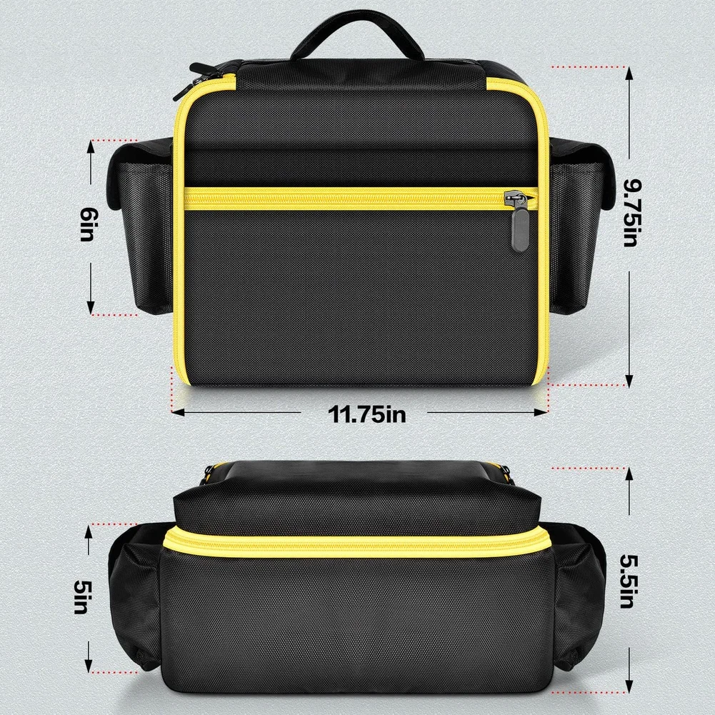 Portable Storage Bag As Shown In The Figure Inflator Storage Case Waterproof Protection Strong Handle Portable Design