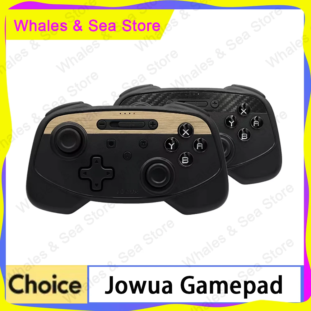 Jowua Wireless Gamepad Tesla Model Yxs3 Wireless Bluetooth Gamepad Multi Platform PC Gamer Controllerr Artifact Gamepa Gyroscope