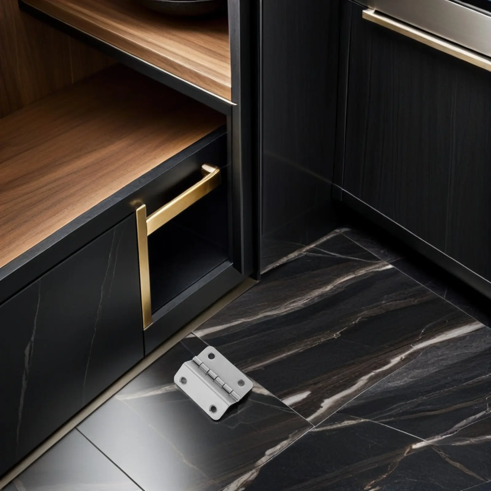 Heavy Duty Cabinet Hinges Soft Close 110 Degree Full Overlay Zinc Alloy Concealed Hinge for Kitchen Wardrobe Doors
