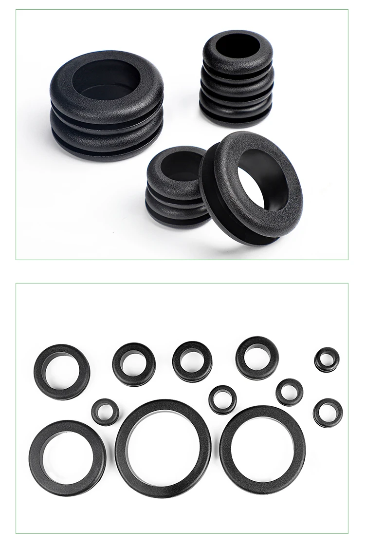 3 ~ 80 mm dicker Gummidichtungsring, Öldichtungstülle, Dichtung zum Schutz von Drahtkabelloch-Schutzring, Unterlegscheiben-Hardware – Detail 5