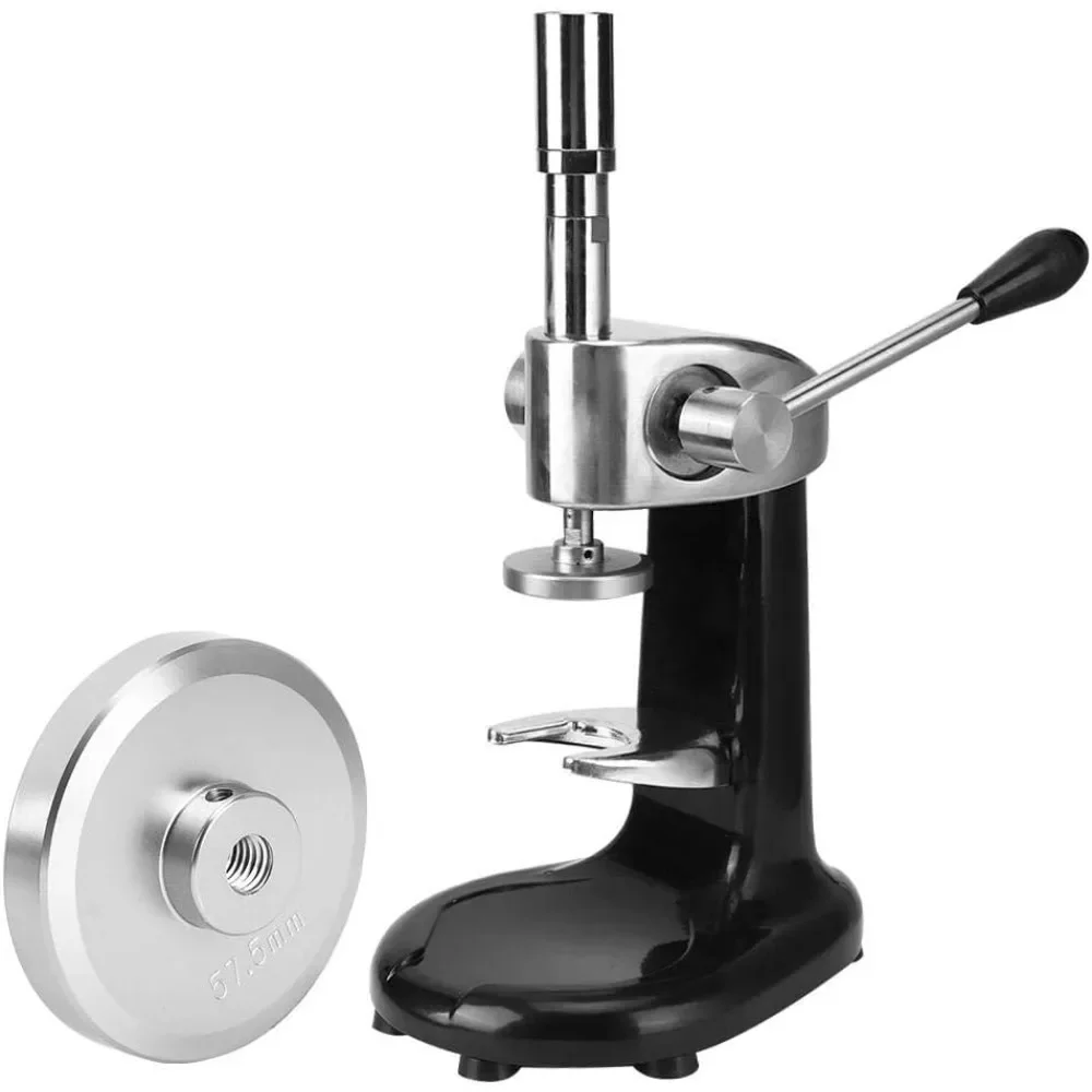 

Coffee Tamper, Stainless Steel Manual Quantitative Coffee Tamper Powder Pressing Machine Espresso Tamper Coffee Bean Press