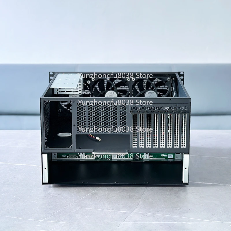 Deepened 12-bit EATX Main Board ATX Power U2 Hard Disk Enterprise Home Storage AIO Server NAS Chassis