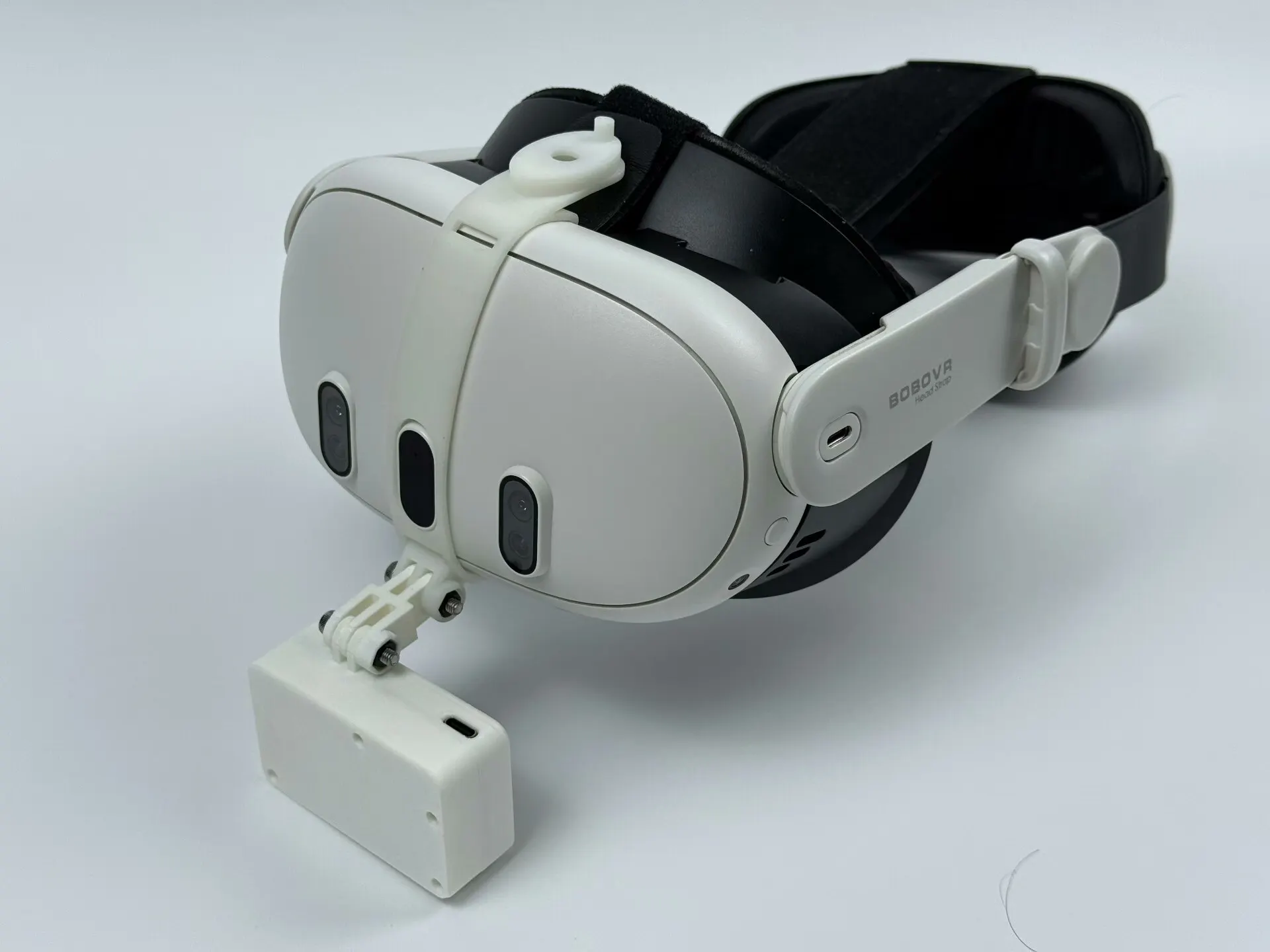 VR Facial Tracker for Meta Quest 2/3 & Pico 4, 63g Wireless/Wired