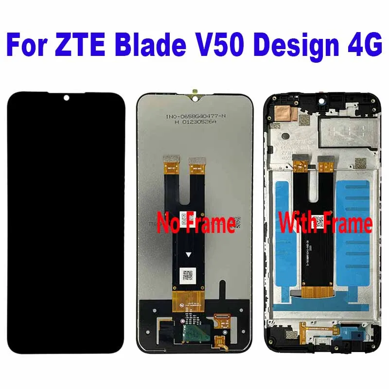 For ZTE Blade V50 Design 4G LCD Display Touch Screen Digitizer Assembly Replacement Accessory