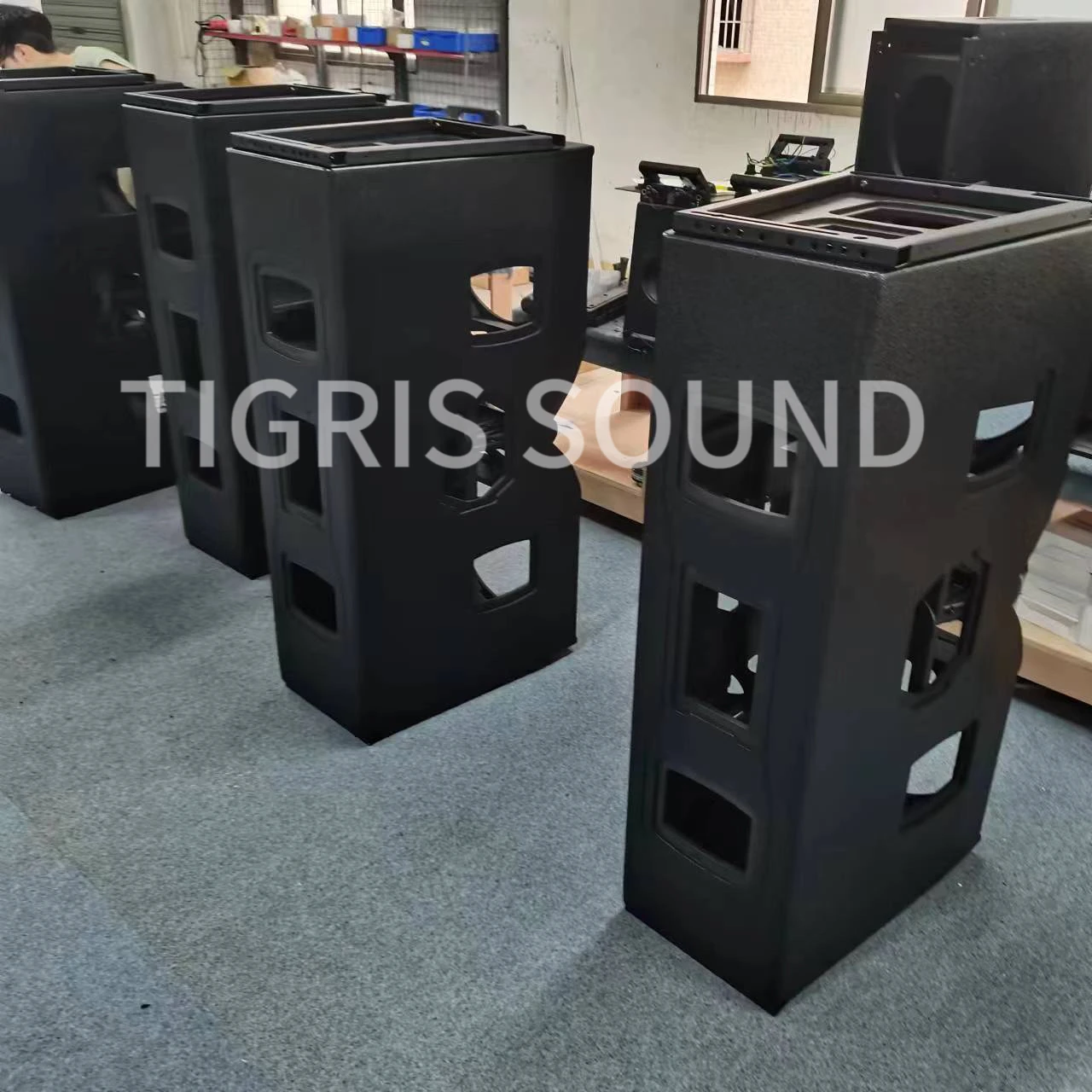 VTX V25 Dj Sound System Set Dual 15 Inch 3 Ways Passive Line Array Speaker Indoor Stage Sound System Speaker Box.