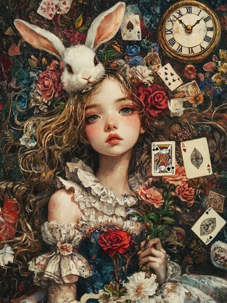 

Пазлы-головоломки 500/1000/1200/2000 элементов: Мультяшная девочка, Волшебные семейные игры для игровой комнаты, спальни, домашнего декора, подарок