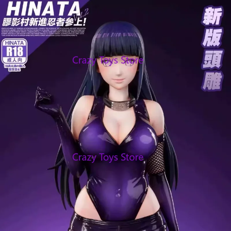 

In Stock Naruto Ninja Gallery Hinata Doll 30CM Hinata Statue Anime Ornament Toy Collection Gift