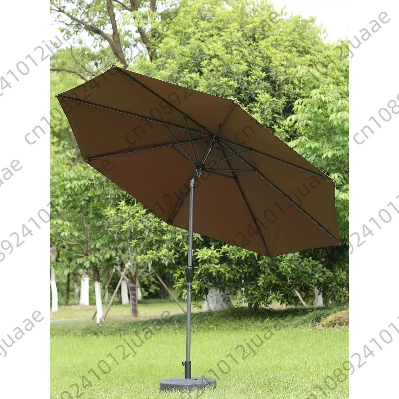 durable-outdoor-parasol-27m-with-base-courtyard-villa-leisure-outdoor-home-balcony-stall-with-steering-central-column-umbrella