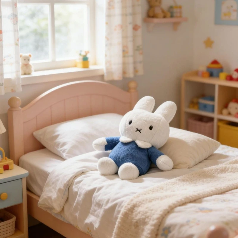 Cartoon Kawaii Miffy Stuffed Toys Children Birthday Gift Soothe Emotions New Fashion Good Looks Practical Send To Friends Soft