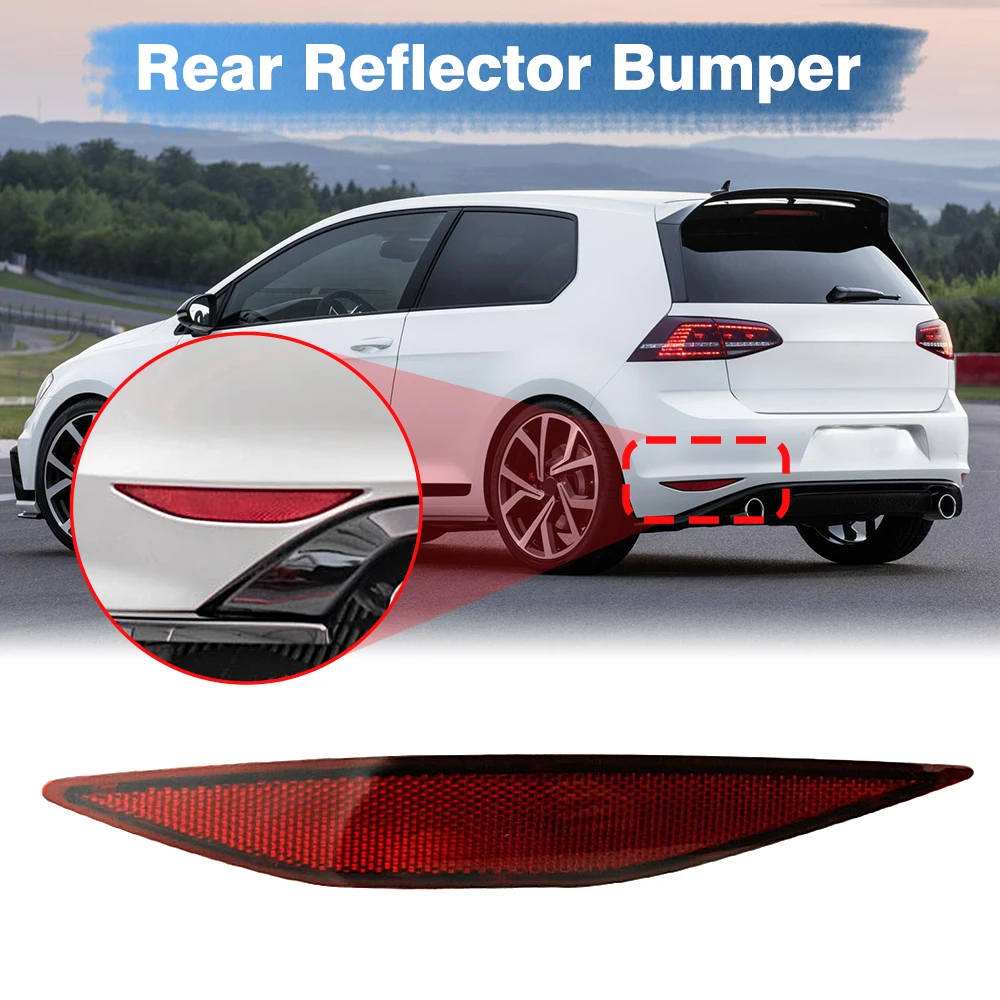 

Rear Bumper Reflector Light Brake Light Dynamic Turn Signal For VW Golf MK7 2012-2016 Brake Rear Fog Lamps and Turn Signal Light