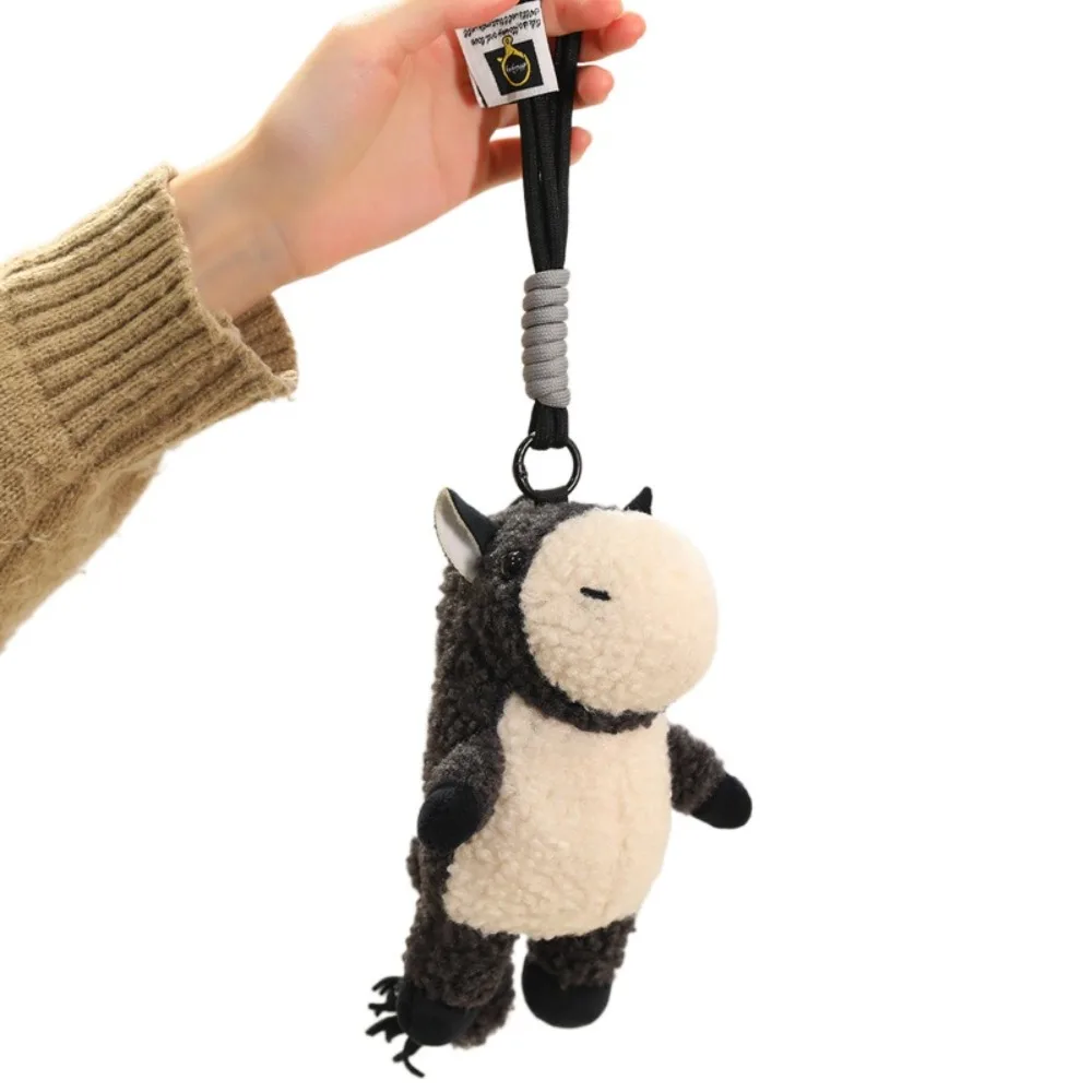 

Мягкая плюшевая игрушка-подвеска в виде пони, креативный брелок-лошадка, милый мультяшный кавайный подарок на день рождения
