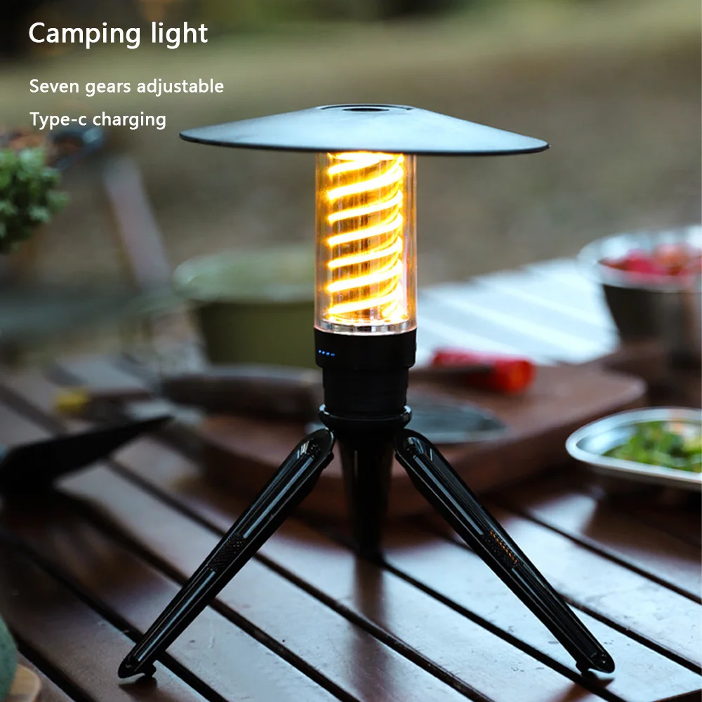 

Outdoor Camping LED Lights Portable Lighting Ultra Long Life Ambient Rechargeable Canopy Tent Campsite Hanging Camping Lights