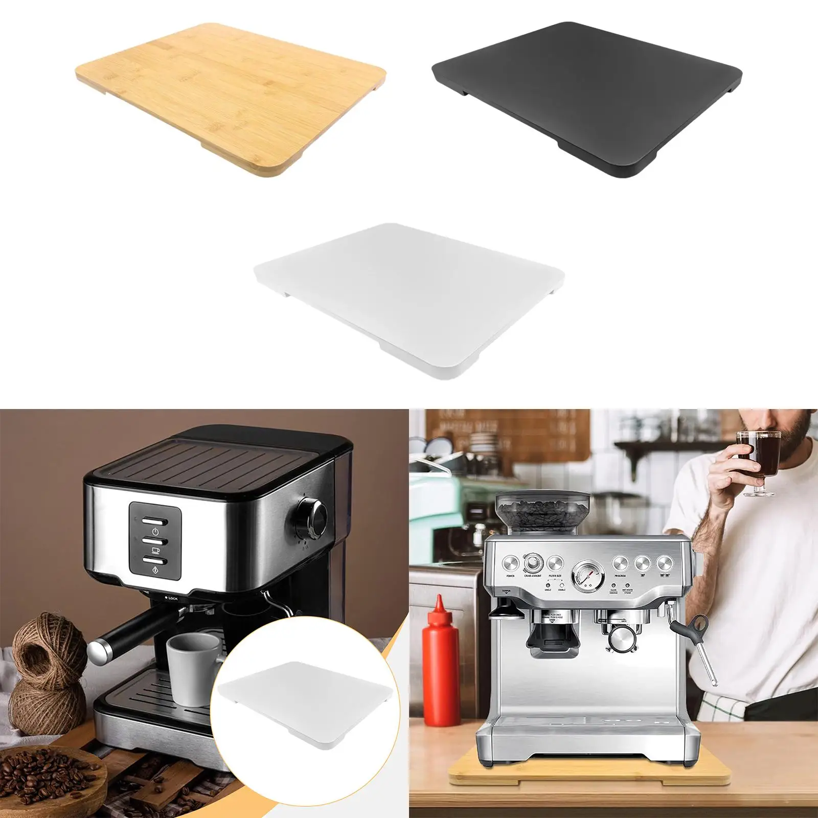 Base deslizante móvil de carrito deslizante de cocina para freidoras de aire de ollas instantáneas