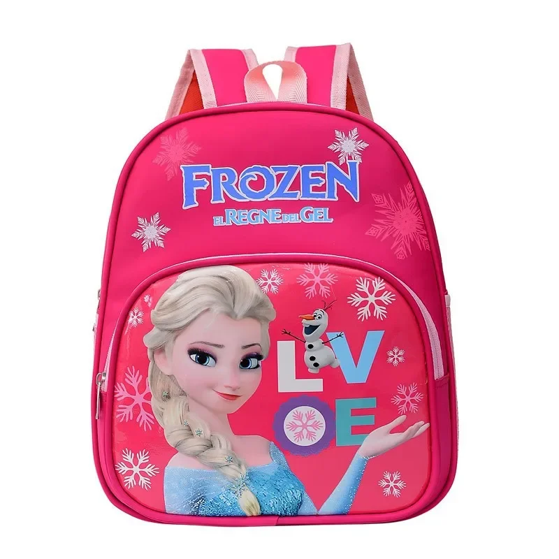 Disney frozen Elsa niños mochila de dibujos animados niños mochila de guardería Mickey Mouse niño niña bebé lindo bolso de hombro bolso