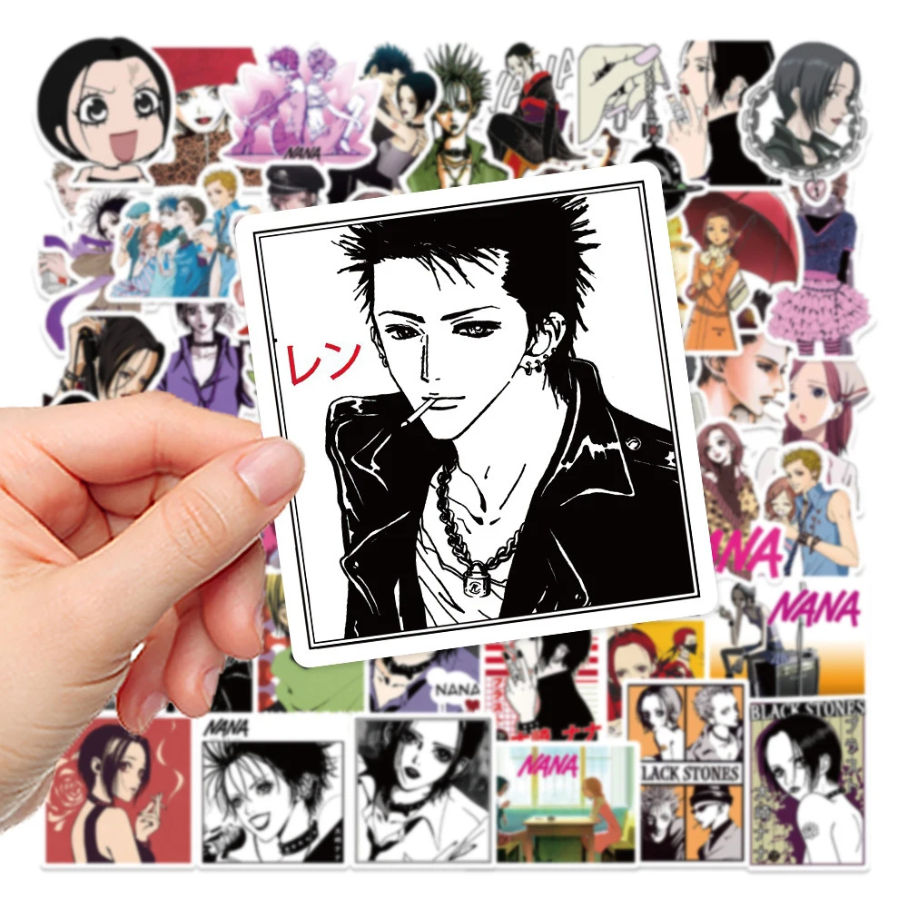 10/30/50pcs Cool NANA Anime Stickers Waterproof Graffiti Stationery Phone Classic Japanese Manga Decals Toys Gifts view 3