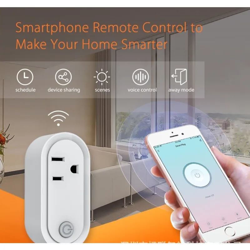 HomeKit Smart Power Socket Matter Voice Graffiti Zigbee Remote Control Home Wireless
