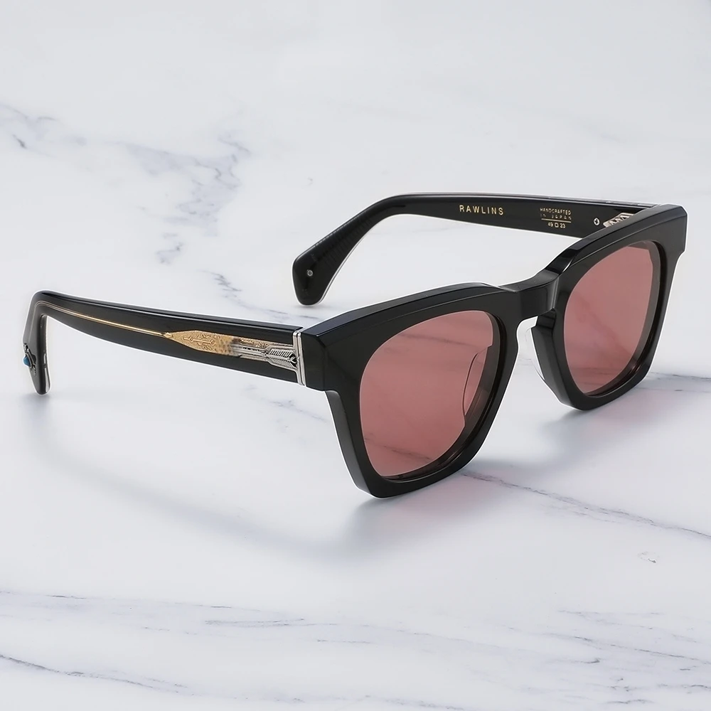JMM Business Outdoor Zonnebril Unisex Rechthoek Dikke Acetaat RAWLINS Populaire Zonnebril Voor Lady Gafas De Sol Hombre