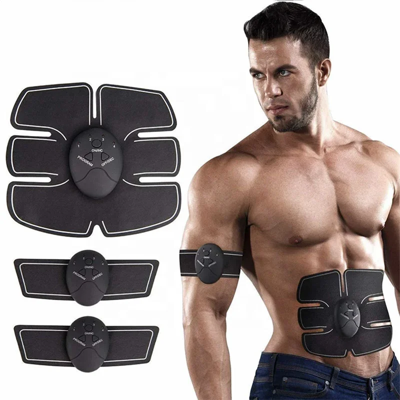 2022 Electric Muscle Stimulator  Wireless Buttocks Hip Trainer Abdominal ABS Stimulator Fitness Body  Massager