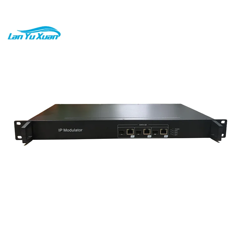 IP to RF Gateway Multi-Modulated Carrier RF Outputs with ISDB-T, DVB-T,  DTMB, ATSC,  DVB-C