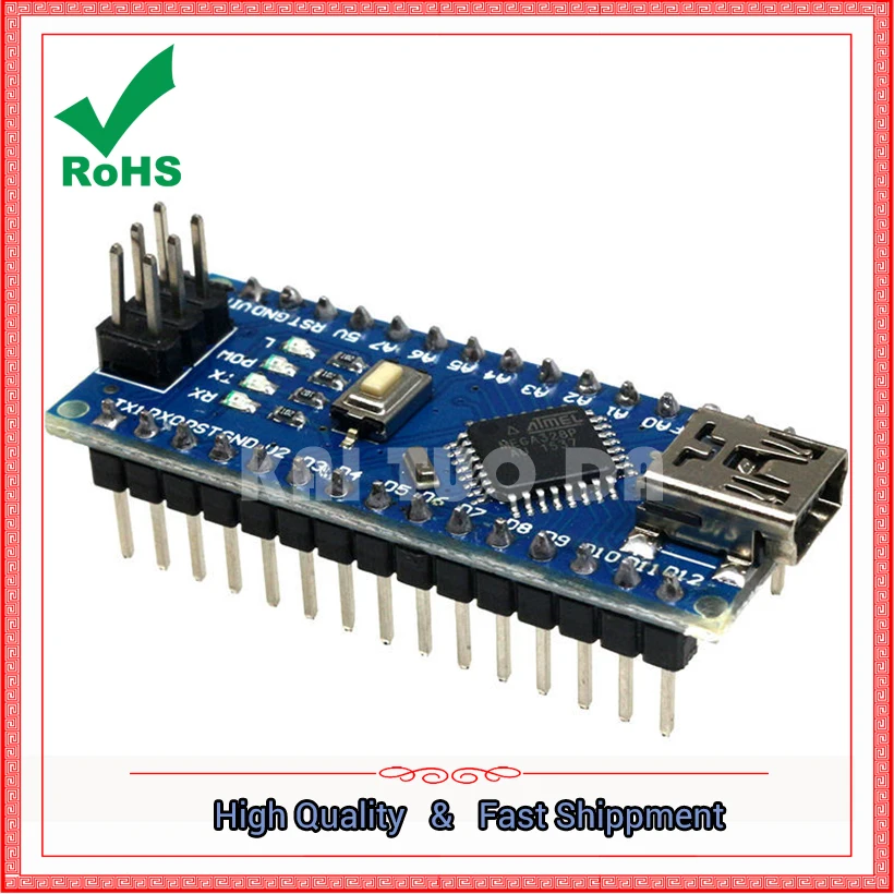 Nano V3.0 ATMEGA328P Improved Welding Plate Without Wiring Module Board