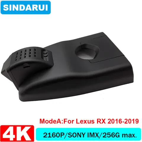 4K HD 2160P 플러그 앤 플레이 자동차 DVR Wifi 대시캠 비디오 레코더, 렉서스 RX rx350 rx300 rx330 rx450h rx400h 2016 2017 2018-2020