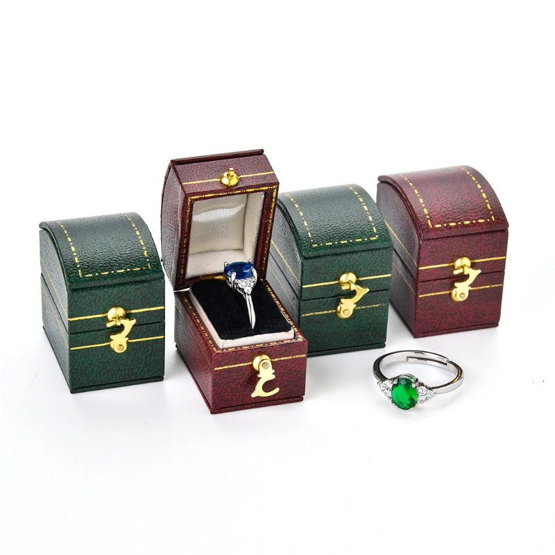Vintage European Jewelry Box Mini Convenient Jewelry Box Ring Box Spot Organizador De Joyas image 6