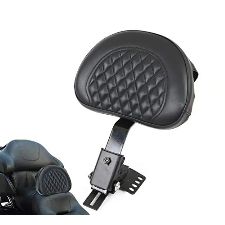 

Adjustable Plug-in Driver Backrest Rider Backrest Compatible With For Touring Models Road King FLHR Street Glide FLHX Road Glid