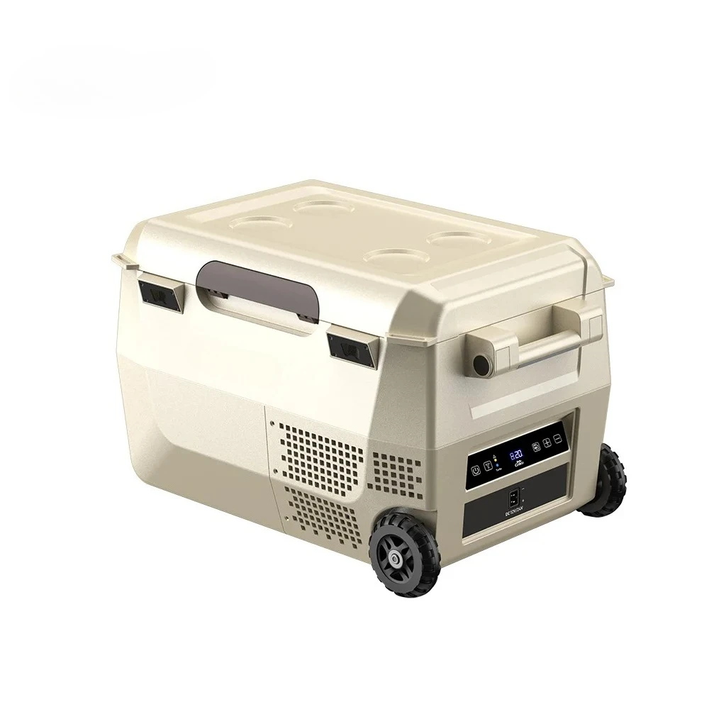 Refrigerador Eléctrico Portátil Popular de 12V para Auto, Congelador de 26L, Mini Nevera para Camping