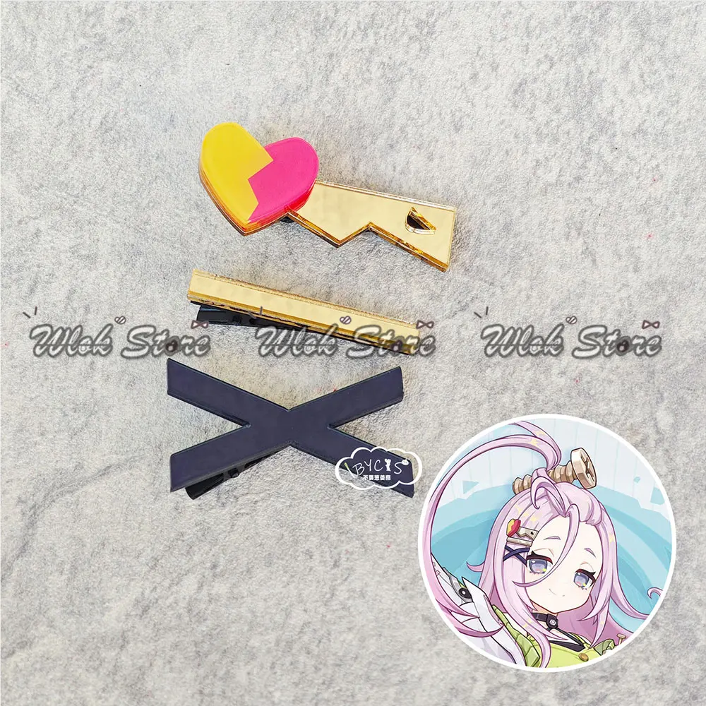 لعبة Genshin Impact Aino شعر مستعار تأثيري دبابيس الشعر النساء هالوين مقاومة للحرارة طويل الوردي شعر مستعار اصطناعي كرنفال اكسسوارات الحفلات