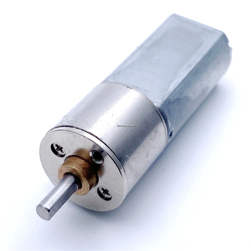 16GA-050 DC Gear Motor 6V 12V Micro Small Motor Dustproof Torque DIY Robot Machinery Lock Car DVD D Shaft