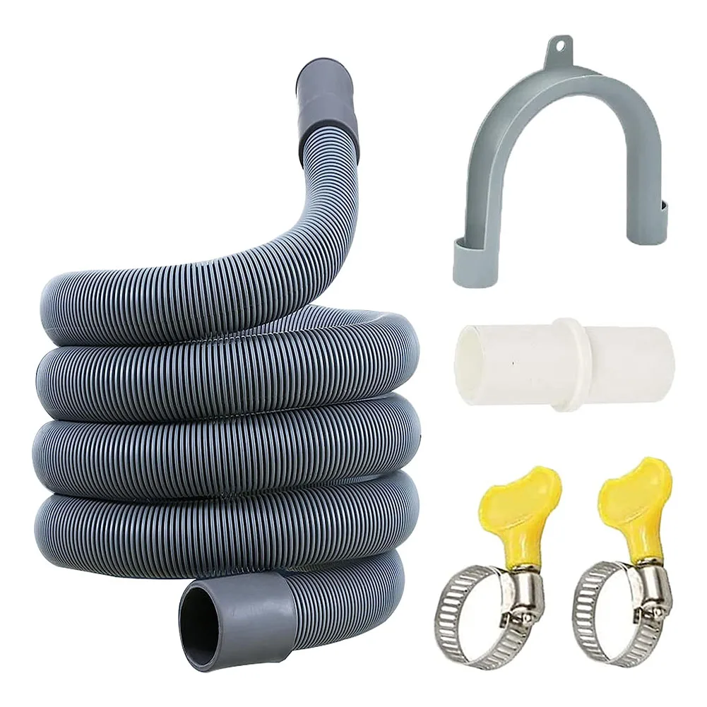 Kit di prolunga per tubo di scarico di alta qualità per lavatrice, lavastoviglie, condizionatore d'aria, previene perdite, installazione semplice