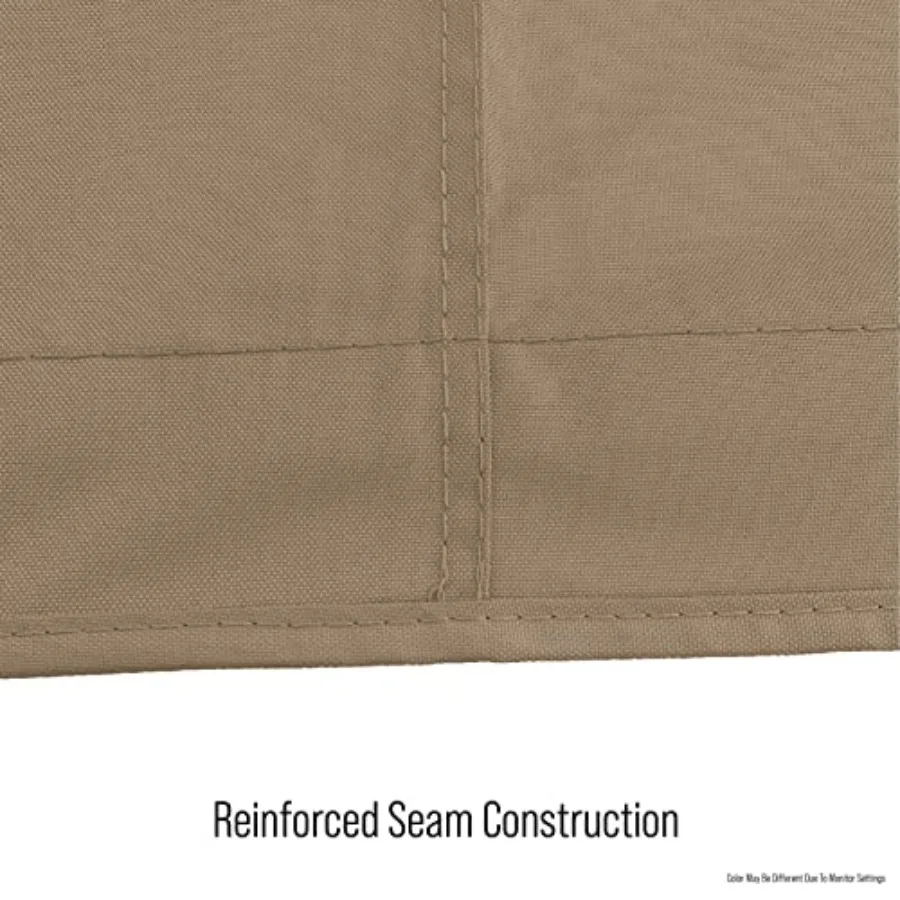 طقم إطار علوي 2 فيونكة بيميني لحماية مظلة القارب الخارجية مع أبعاد 66 لتر × 42 ارتفاع × 5362 واط باللون البيج متين UVR