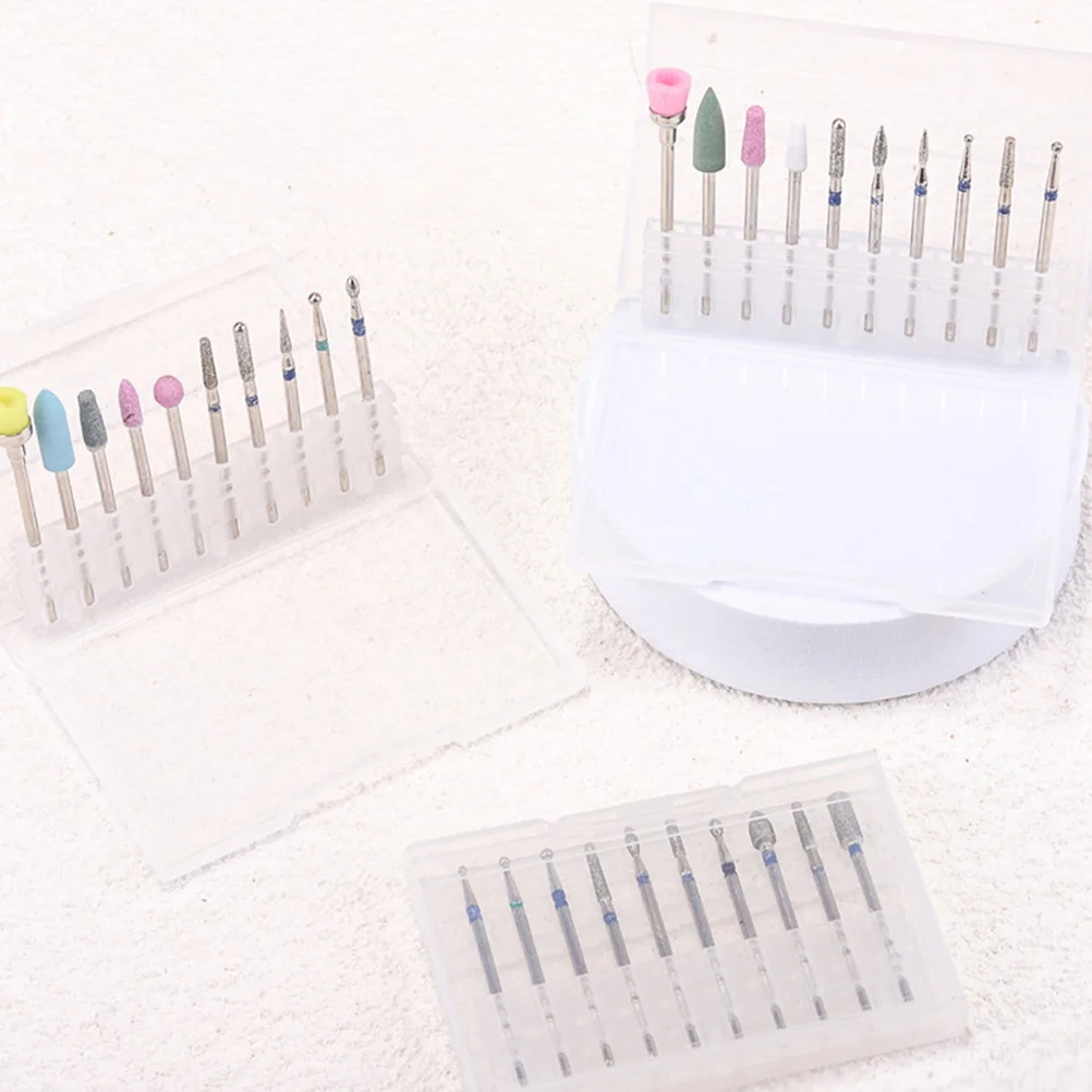 مسمار طحن التنغستن الصلب مانيكير تلميع الملحقات باديكير مثقاب أداة لتقليم البشرة العناية بالبشرة #4