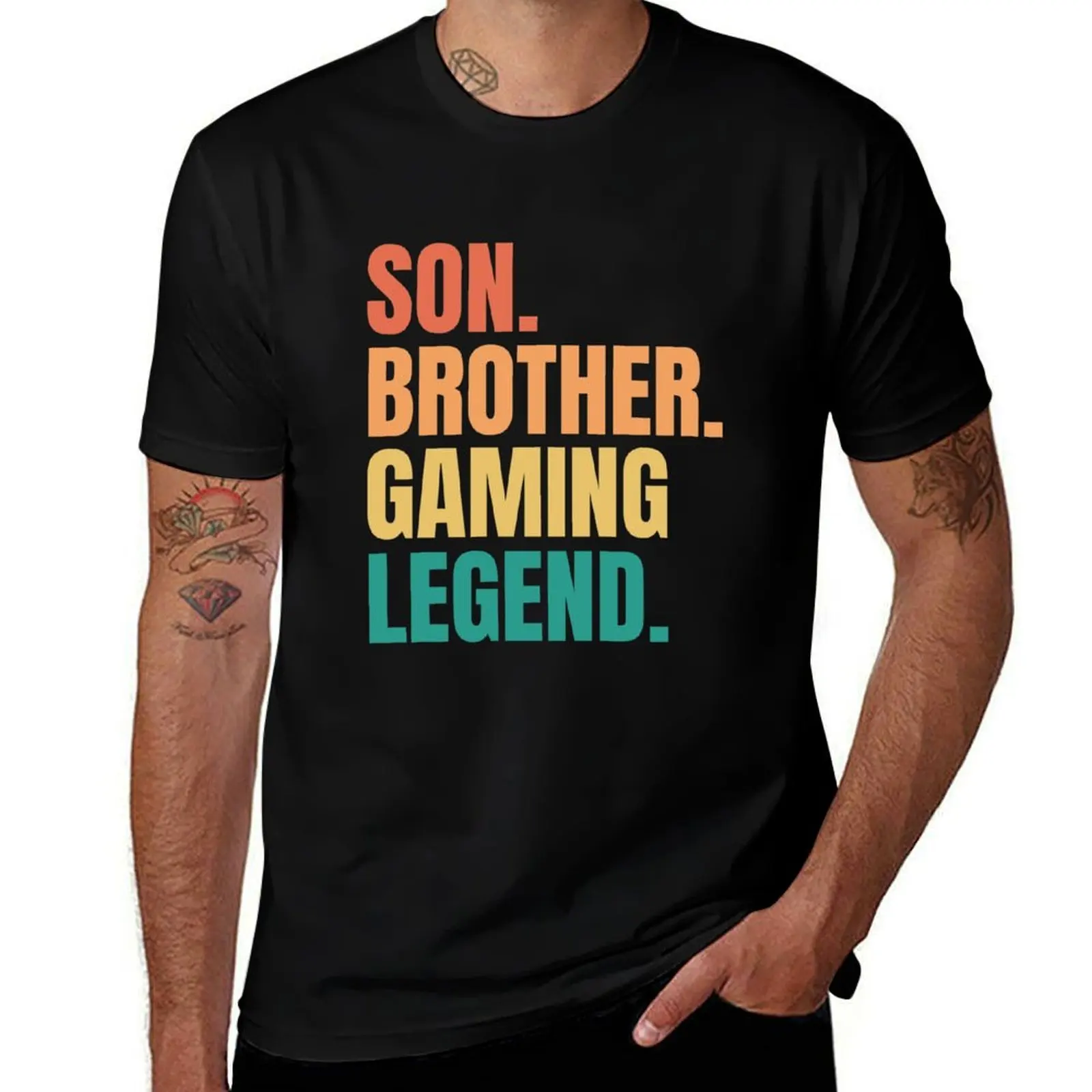 t Gaming shirts T-Shirt vintage man man graphic Legend man Brother t tshirt shirt for graphic Son