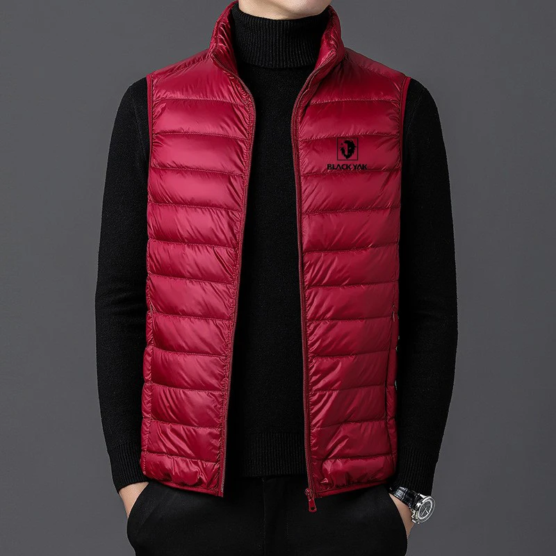 2025 الرجال التجزئة سترة سترة الشتاء موضة الرجال القطن سترة مبطنة سترة الرجال الوقوف طوق سترة دافئة الملابس حجم 4XL