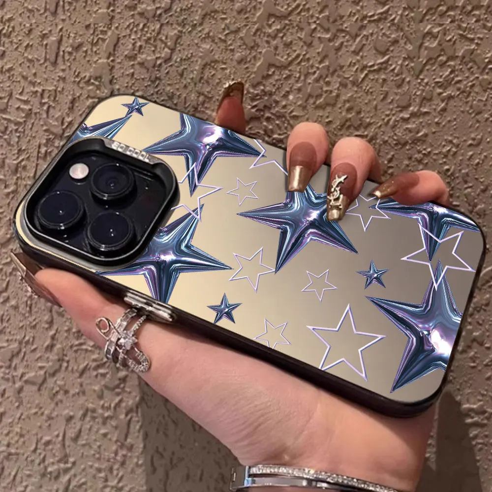Candy Color Case For Xiaomi Redmi 13 13C 12 4G 5G 10 A1 A2+ A3 A3x Redmi 9 10 Prime 2022 Cover Shockproof Luxury Star Fundas