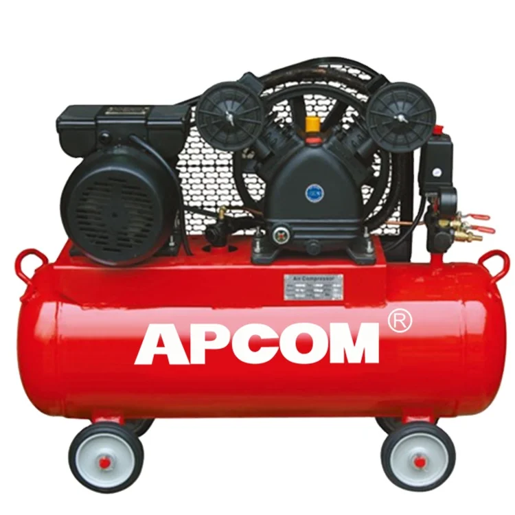 APCOM AirCompressor 100L 150L 200L 300L Single Phase 220V 100 150 200 300 L Liter tank 1.5KW  air Compressor De Ar Aire