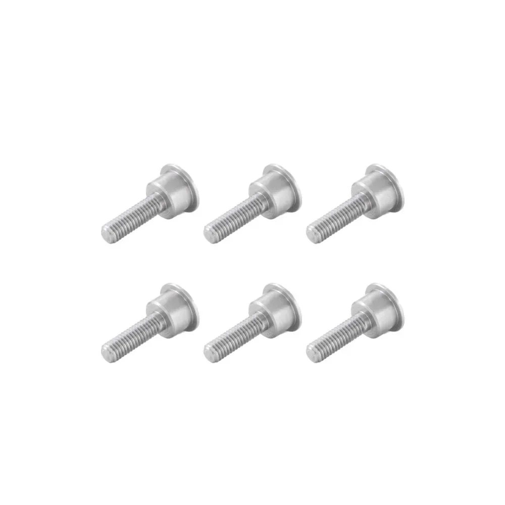 6 Pcs Electric Motorcycle Front Brake Disc Mounting Screw Upgrade Replacement Parts Compatible for LOSI 1/4 Promoto-MX