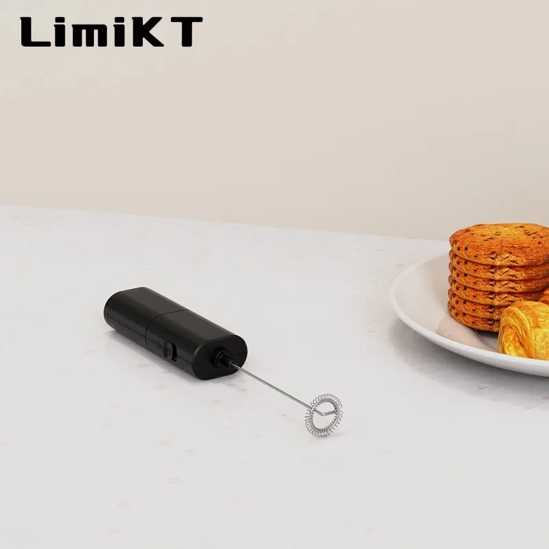 LimiKT Electric Milk Frother Ultra-Fast Handheld Beverage Blender for Coffee, Smoothies, Matcha and Coffee Creamer