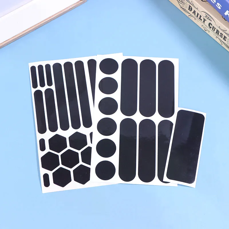 Motorcycle Helmets Invisible Black Reflective Stickers Simple And Effective Reflective Tape For Helmets Bikes